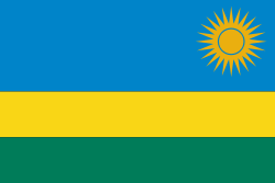 Rwandese Vlag sinds 2001.